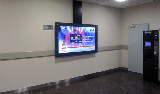 Размещение рекламы на мониторах и LED панелях в бизнес центре Авилон Плаза