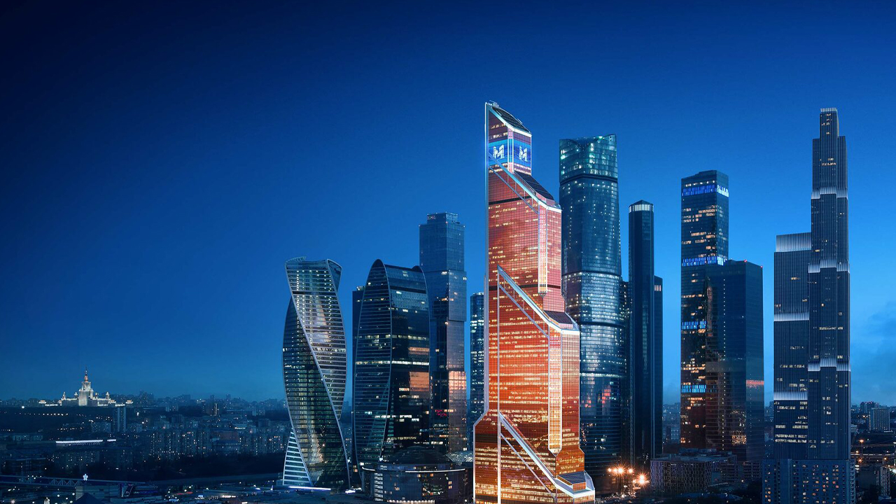Реклама в МФК Башня Меркурий в деловом центре Москва-Сити